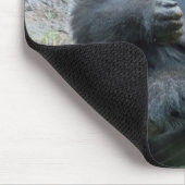 Gorilla im Zoo-Mousepad Mousepad (Ecke)