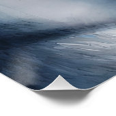 Gorilla in Baseball Golf spielen Poster (Ecke)