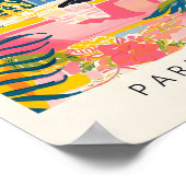 Gorilla in der Badewanne rosa Poster, Dopamin Deko (Ecke)