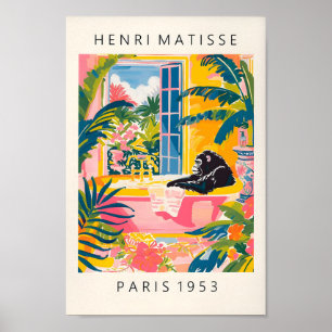 Gorilla in der Badewanne rosa Poster, Dopamin Deko