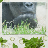 Gorilla in Gedanken Geschirrtuch (Gefaltet)