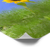 Gorilla in Liebe Print oder Poster (Ecke)