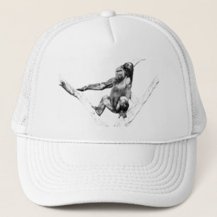 Gorilla in Shadows Truckerkappe