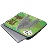 Gorilla ist kein Affe Laptopschutzhülle (Vorne Knopf)