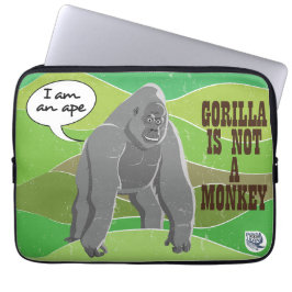 Gorilla ist kein Affe Laptopschutzhülle