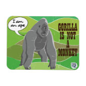 Gorilla ist kein Affe Magnet (Horizontal)