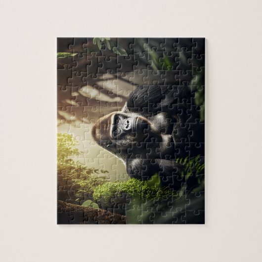 Gorilla Jigsaw Puzzle - Dschungel (Vertikal)