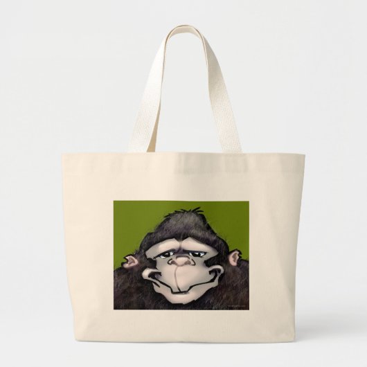 Gorilla Jumbo Stoffbeutel (Vorne)