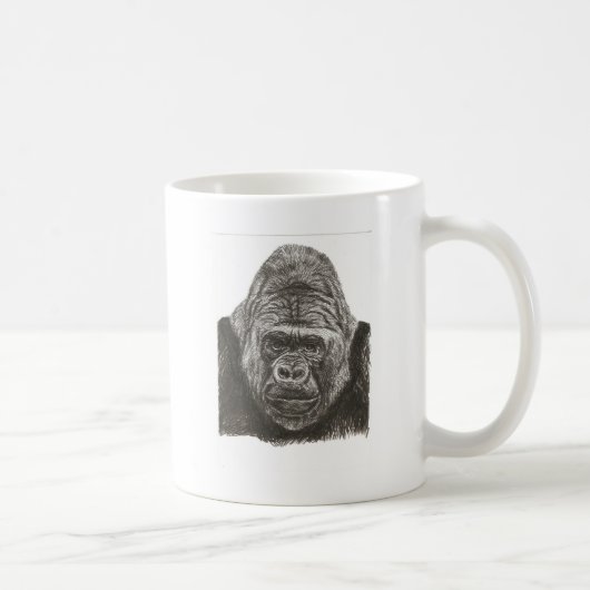 Gorilla Kaffeetasse (Rechts)