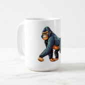 Gorilla Kaffeetasse (Vorderseite Links)