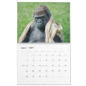 Gorilla-Kalender 2026 Kalender (Mär 2027)