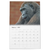 Gorilla-Kalender 2026 Kalender (Feb 2027)