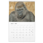 Gorilla-Kalender 2026 Kalender (Mär 2027)