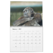Gorilla-Kalender 2026 Kalender (Feb 2027)