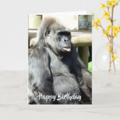 GORILLA KARTE (Gelbe Blume)