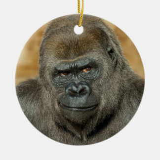 Gorilla Keramik Ornament