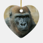 Gorilla Keramik Ornament (Hinten)