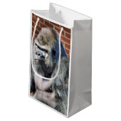GORILLA KLEINE GESCHENKTÜTE (Rückseite Schrägansicht)