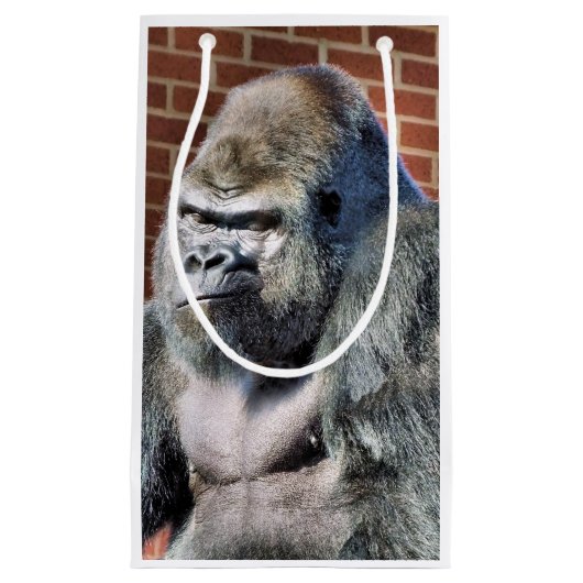 GORILLA KLEINE GESCHENKTÜTE (Vorderseite)