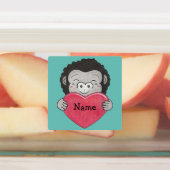 Gorilla Koala Polar Bär Kinder Labels für Herzname Etiketten (Befestigt)