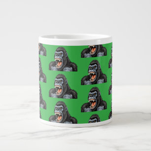 Gorilla-Kopf Jumbo-Tasse
