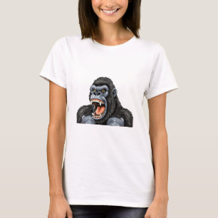 Gorilla-Kopf T-Shirt