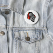 Gorilla Kopfhörer Der große Berg, Gorilla Button (Beispiel)