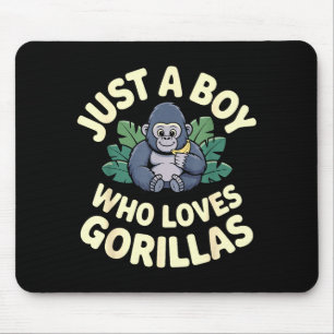 Gorilla-Kostüm für Jungen Männer Kind Tierliebhabe Mousepad