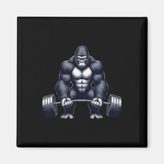 Gorilla-Krafttraining Fitnessstudio Training Bodyb Magnet (Vorne)