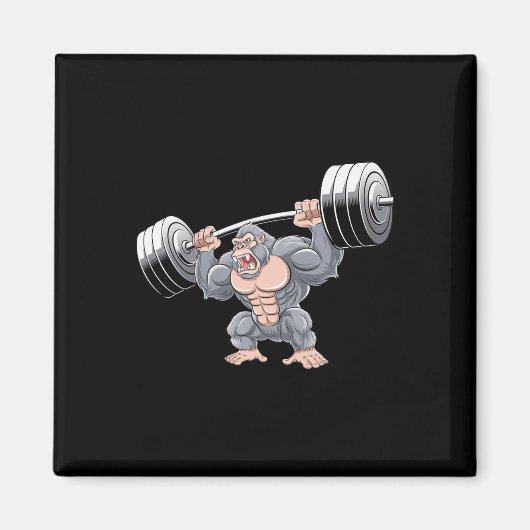 Gorilla-Krafttraining Fitnessstudio Training Bodyb Magnet (Vorne)