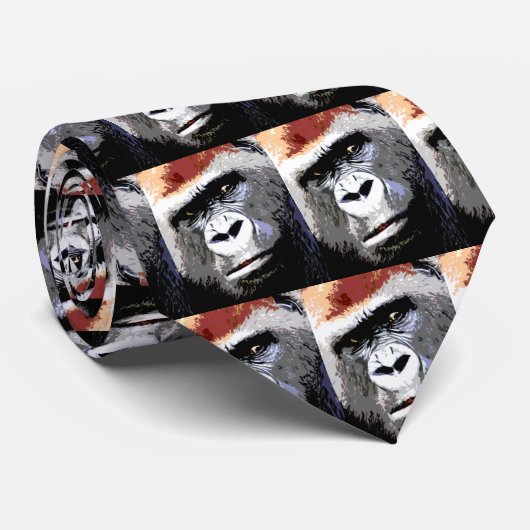 Gorilla Krawatte (Gerollt)