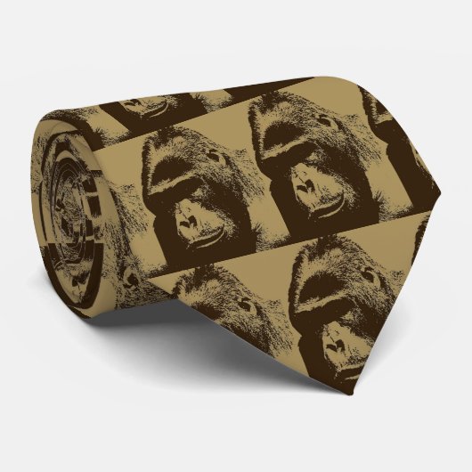 Gorilla-Krawatte Krawatte (Gerollt)