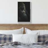 Gorilla Leinwanddruck (Insitu (Schlafzimmer))