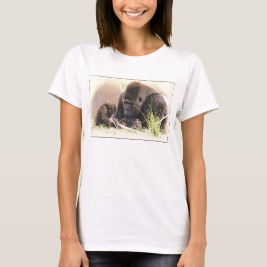 Gorilla-Liebe T-Shirt (Vorderseite)