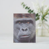 Gorilla-Look Postkarte (Stehend Vorderseite)