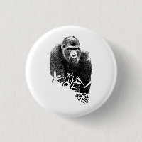 Gorilla Lope Digitale Kontur Kunst