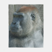 Gorilla Lope Fleecedecke (Vorderseite)