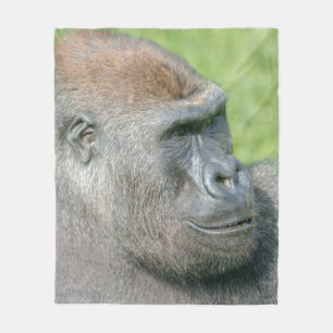 Gorilla Lope Profil Fleecedecke