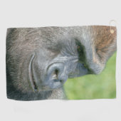 Gorilla Lope Profil Golfhandtuch (Horizontal)