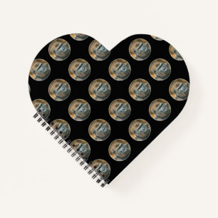 Gorilla Lope (Round Design) Notizblock