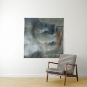 Gorilla Lope Wandteppich (Beispiel (Horizontal))