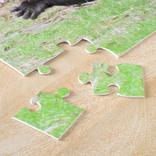 Gorilla Mama und Baby Puzzle (Seite)