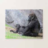 Gorilla Mama und Baby Puzzle (Horizontal)