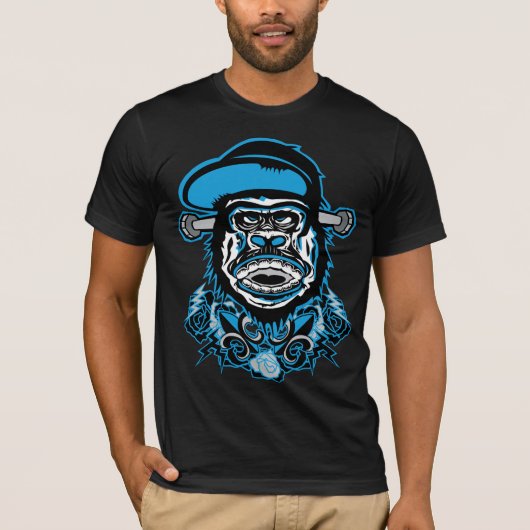 Gorilla-Mann T-Shirt (Vorderseite)