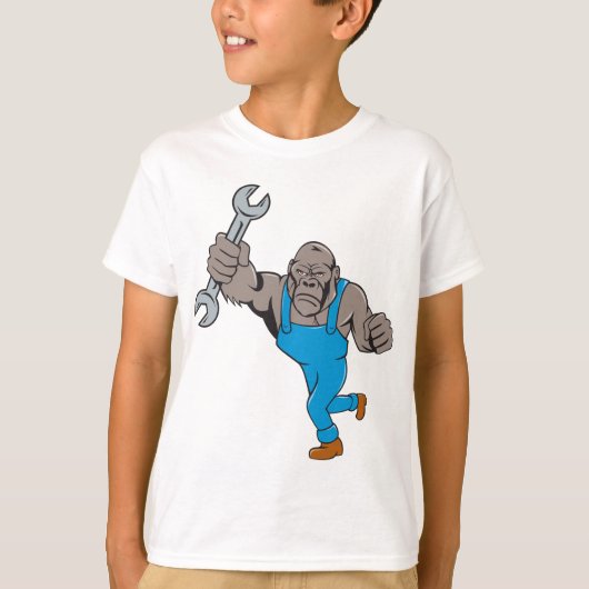 Gorilla Mechanic T-Shirt (Vorderseite)