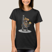 Gorilla mit Taco T-Shirt (Vorderseite)
