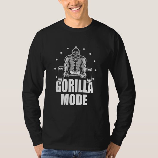 Gorilla-Modus-Affenflüsterer-Tierpfleger T-Shirt (Vorderseite)