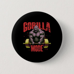 Gorilla-Modus-Gewichtheber-Gym-Körperaufbau-Workou Button