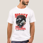 Gorilla Money Maker Grafik T-Shirt - Alpha Mindset (Vorderseite)