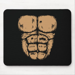 Gorilla Monkey Bly Brust Kostüm Diy Halloween Mousepad